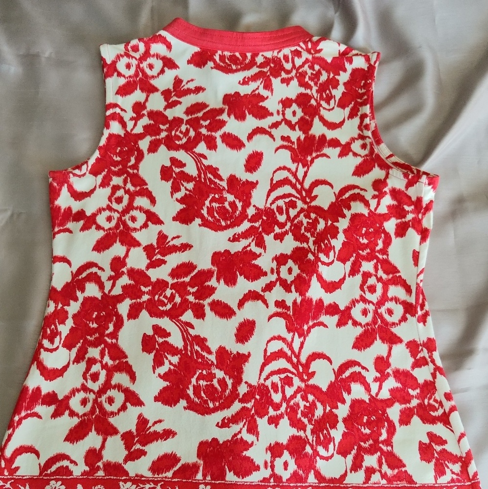 👕Women's Charter Club Sleeveless Top | Sz Small - Picture 7 of 7